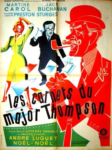 Постер фильма «Записки майора Томпсона»