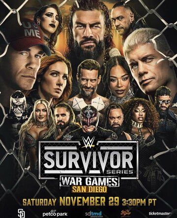 Постер фильма «WWE Survivor Series WarGames»