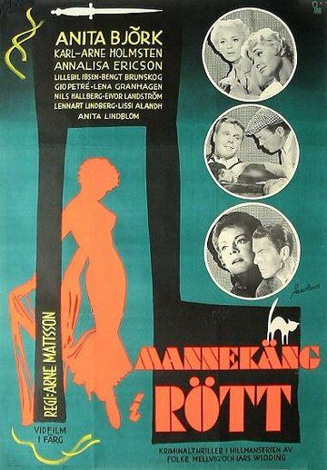 Постер фильма «Манекен в красном»