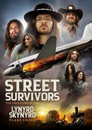 Постер фильма «Выжившие: Подлинная история крушения самолёта группы Lynyrd Skynyrd»