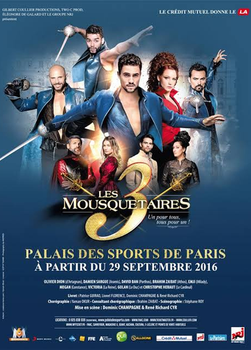 Постер фильма «Les 3 Mousquetaires»