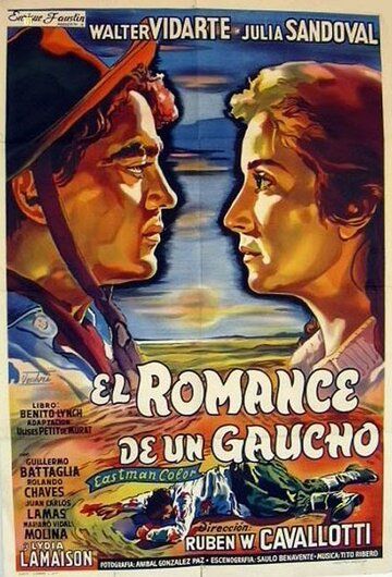 Постер фильма «El romance de un gaucho»
