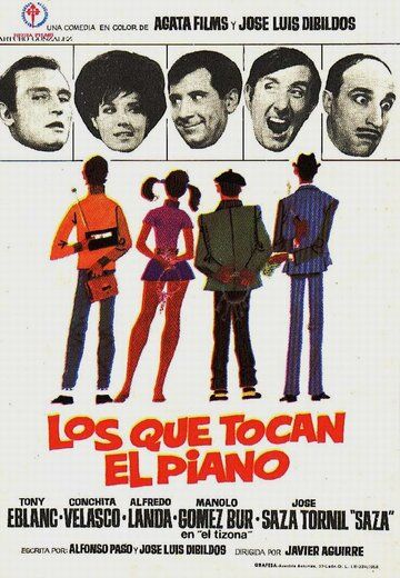 Постер фильма «Los que tocan el piano»