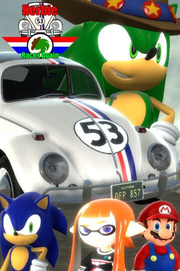 Постер фильма «Herbie Races Again»