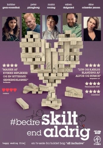 Постер фильма «Bedre skilt end aldrig»