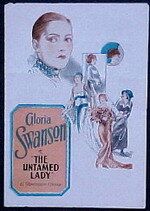 Постер фильма «The Untamed Lady»