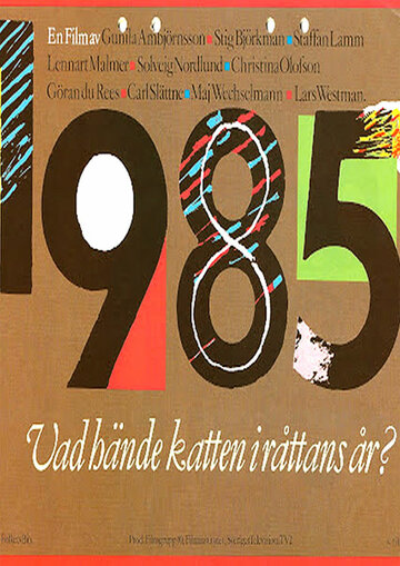 Постер фильма «1985 - Vad hände katten i råttans år?»