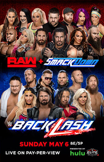 Постер фильма «WWE Бэклэш»