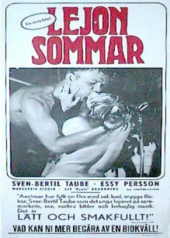 Постер фильма «Lejonsommar»