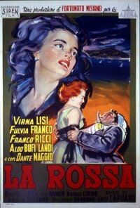 Постер фильма «La rossa»