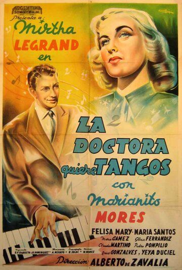 Постер фильма «La doctora quiere tangos»