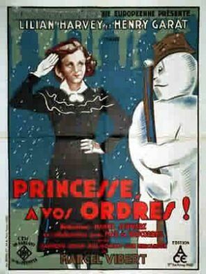 Постер фильма «Princesse, à vos ordres!»