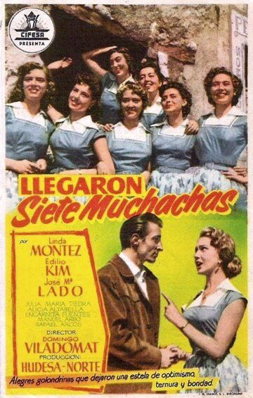 Постер фильма «Llegaron siete muchachas»