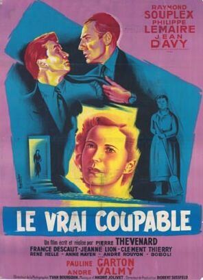 Постер фильма «Le vrai coupable»