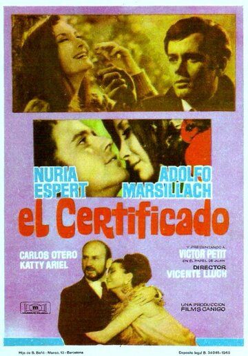 Постер фильма «El certificado»