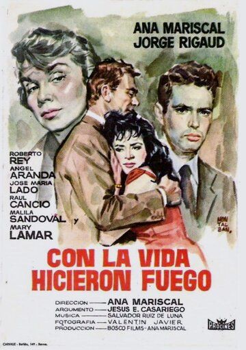 Постер фильма «Con la vida hicieron fuego»