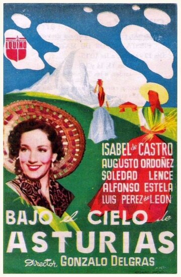 Постер фильма «Bajo el cielo de Asturias»