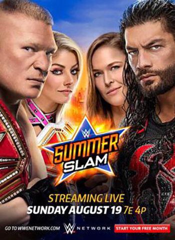 Постер фильма «WWE Летний бросок»