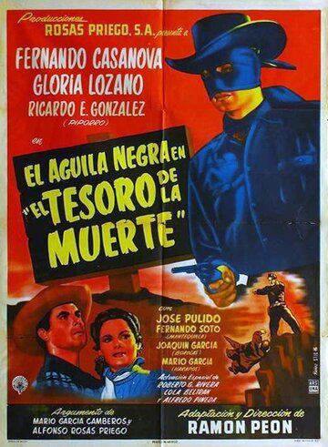 Постер фильма «El águila negra en el tesoro de la muerte»