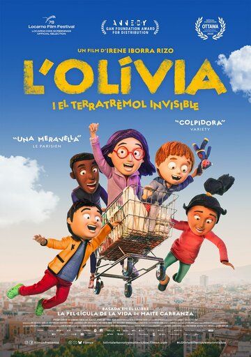 Постер фильма «Оливия и невидимое землетрясение»