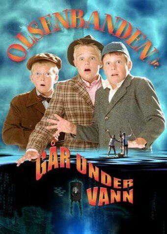 Постер фильма «Olsenbanden Junior går under vann»