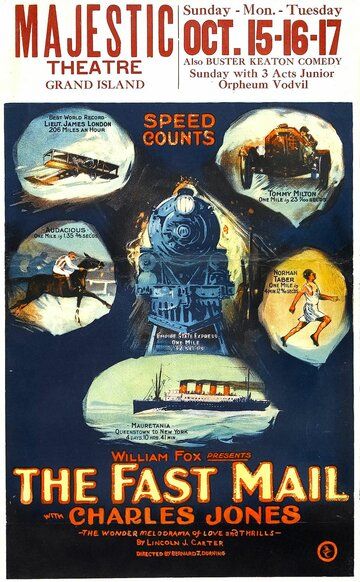 Постер фильма «The Fast Mail»