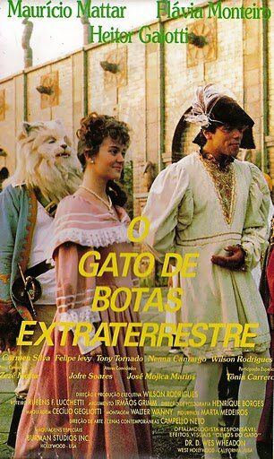 Постер фильма «O Gato de Botas Extraterrestre»