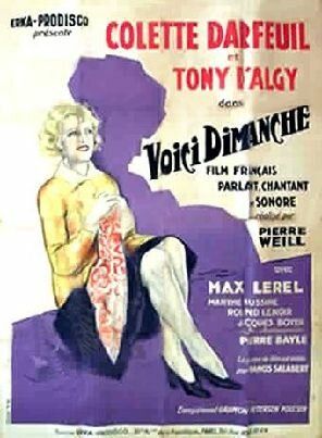 Постер фильма «Voici dimanche»