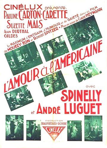 Постер фильма «L'amour à l'américaine»