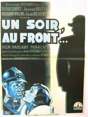 Постер фильма «Un soir, au front»