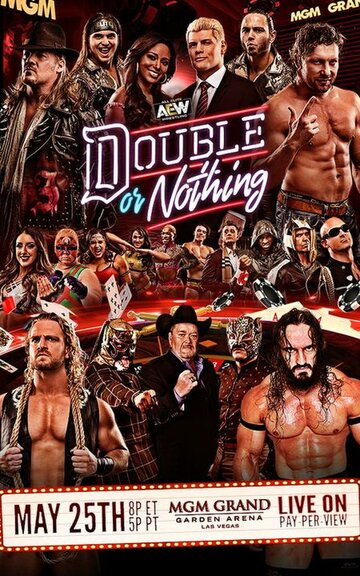 Постер фильма «AEW: Всё или ничего»