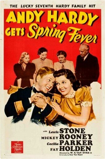 Постер фильма «Andy Hardy Gets Spring Fever»