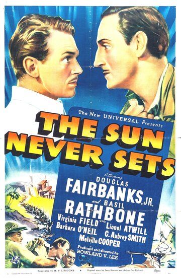 Постер фильма «The Sun Never Sets»
