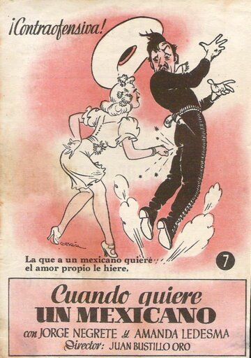 Постер фильма «Cuando quiere un mexicano»