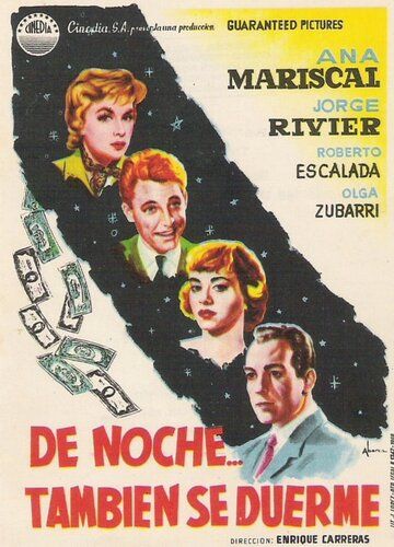 Постер фильма «De noche también se duerme»
