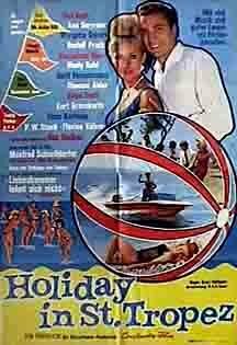 Постер фильма «Holiday in St. Tropez»