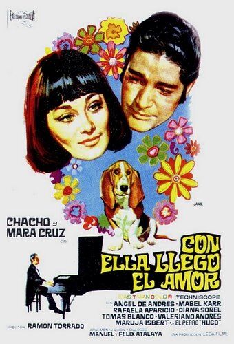Постер фильма «Con ella llegó el amor»