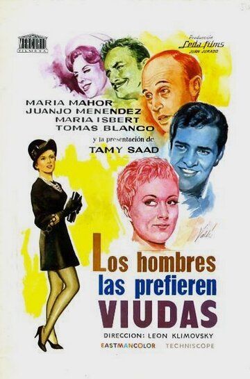 Постер фильма «Los hombres las prefieren viudas»
