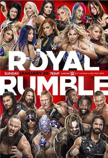 Постер фильма «WWE Королевская битва»