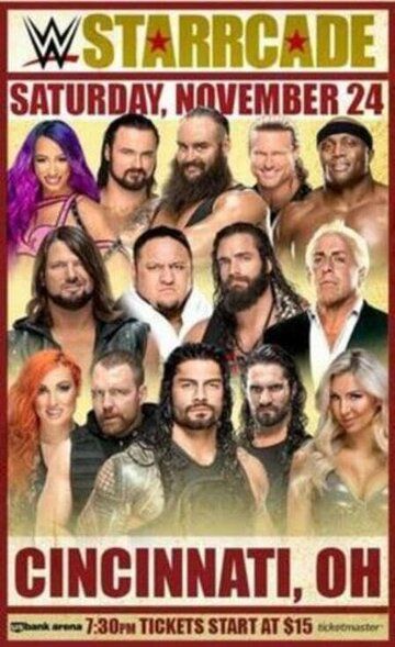 Постер фильма «WWE Starrcade»