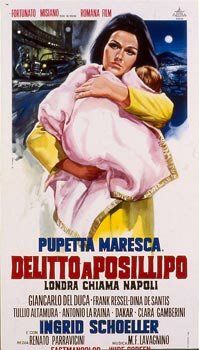Постер фильма «Delitto a Posillipo - Londra chiama Napoli»
