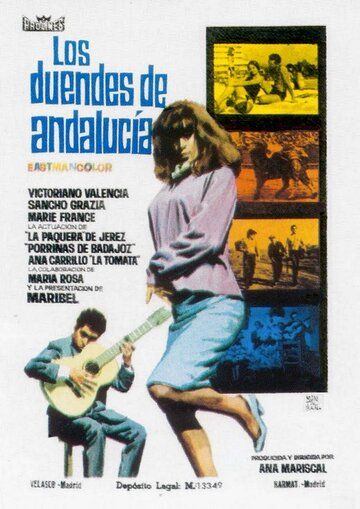 Постер фильма «Los duendes de Andalucía»