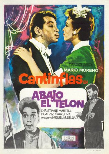 Постер фильма «Abajo el telón»