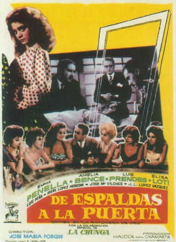 Постер фильма «De espaldas a la puerta»