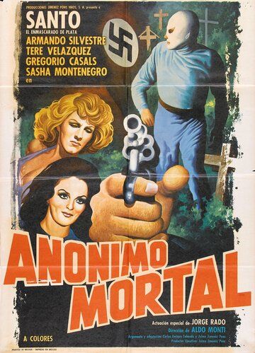 Постер фильма «Santo en Anónimo mortal»