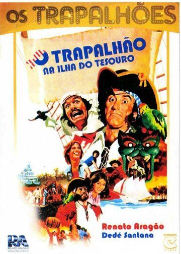 Постер фильма «O Trapalhão na Ilha do Tesouro»