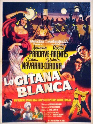 Постер фильма «La gitana blanca»