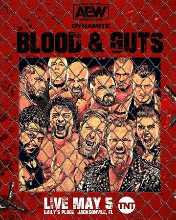 Постер фильма «All Elite Wrestling: Blood and Guts»
