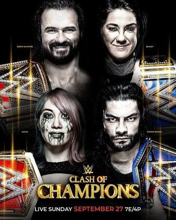 Постер фильма «WWE: Столкновение чемпионов»
