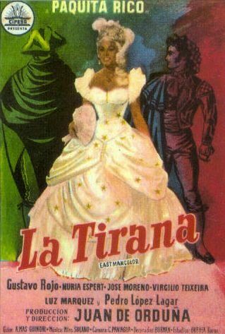Постер фильма «La tirana»